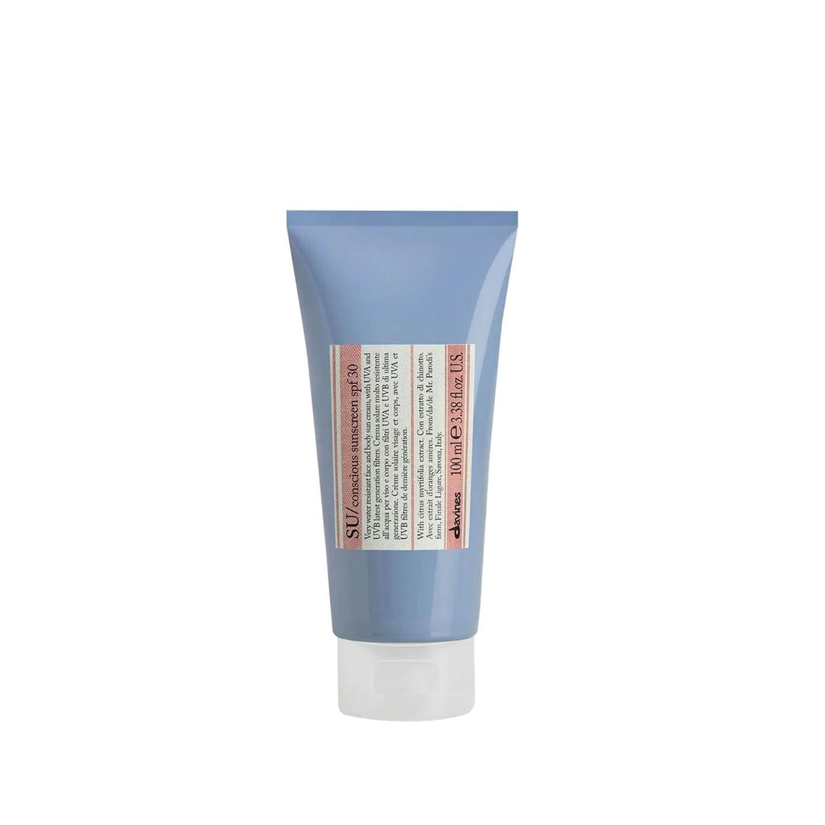 Davines SU Conscious Sunscreen SPF 30 - Gentle Sun Protection for Sensitive Skin by Beauty Care Bag