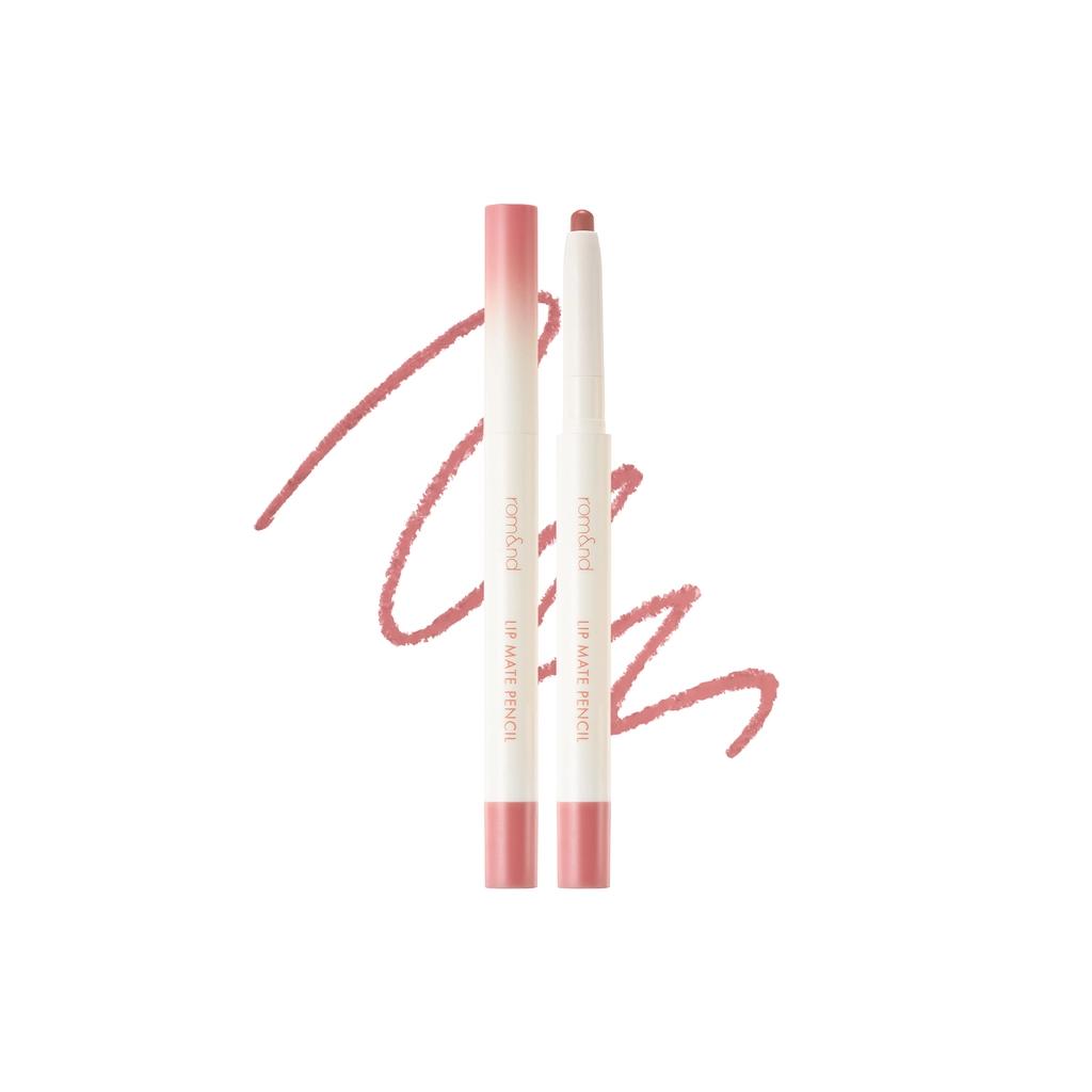 rom&nd Lip Mate Pencil Blending Lip Liner 04 Fig Breeze by Beauty Care Bag