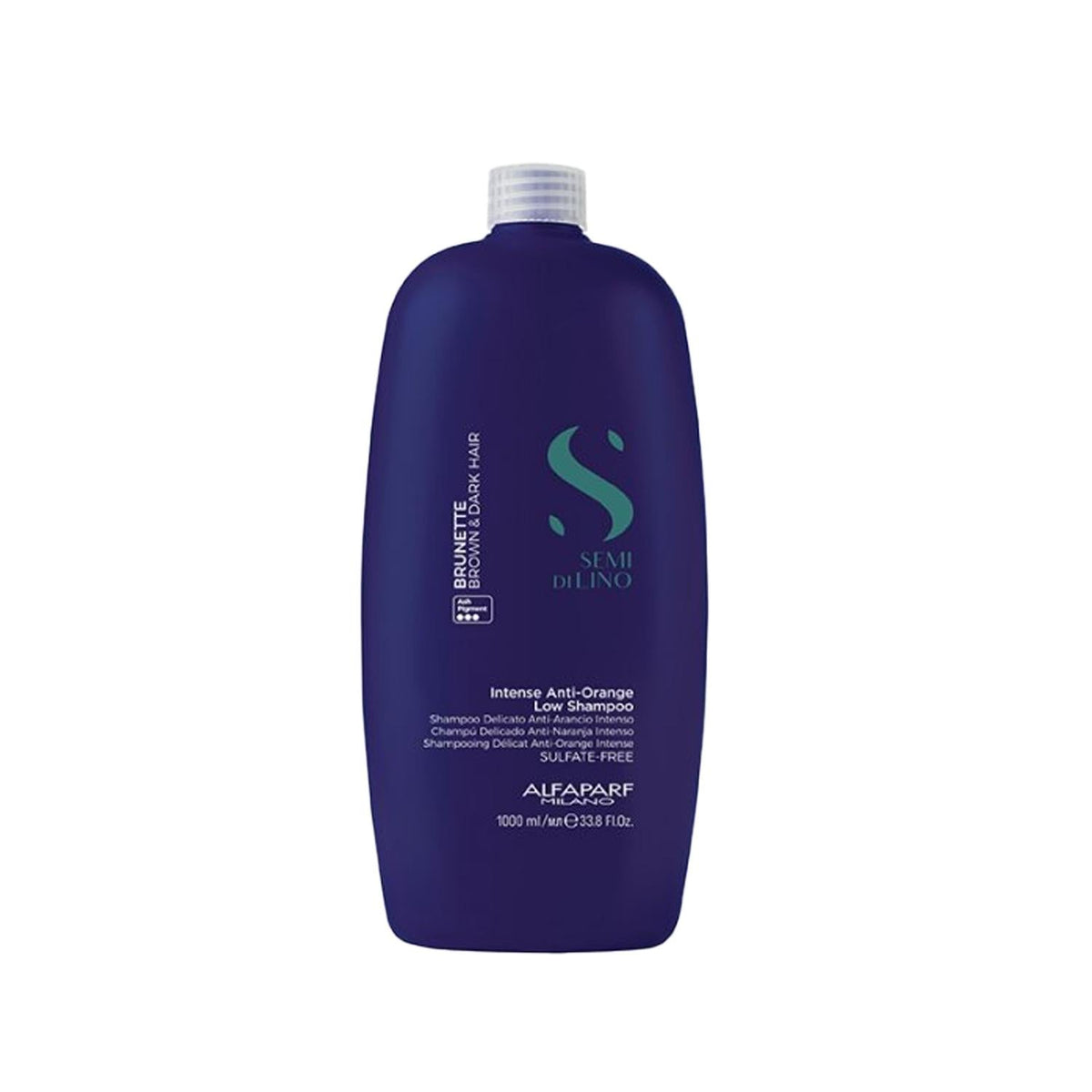 Alfaparf Semi Di Lino Brunette Hair Shampoo - Color Protecting, 1000ml by Beauty Care Bag
