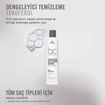 Bonacure deep cleansing shampoo – view 5