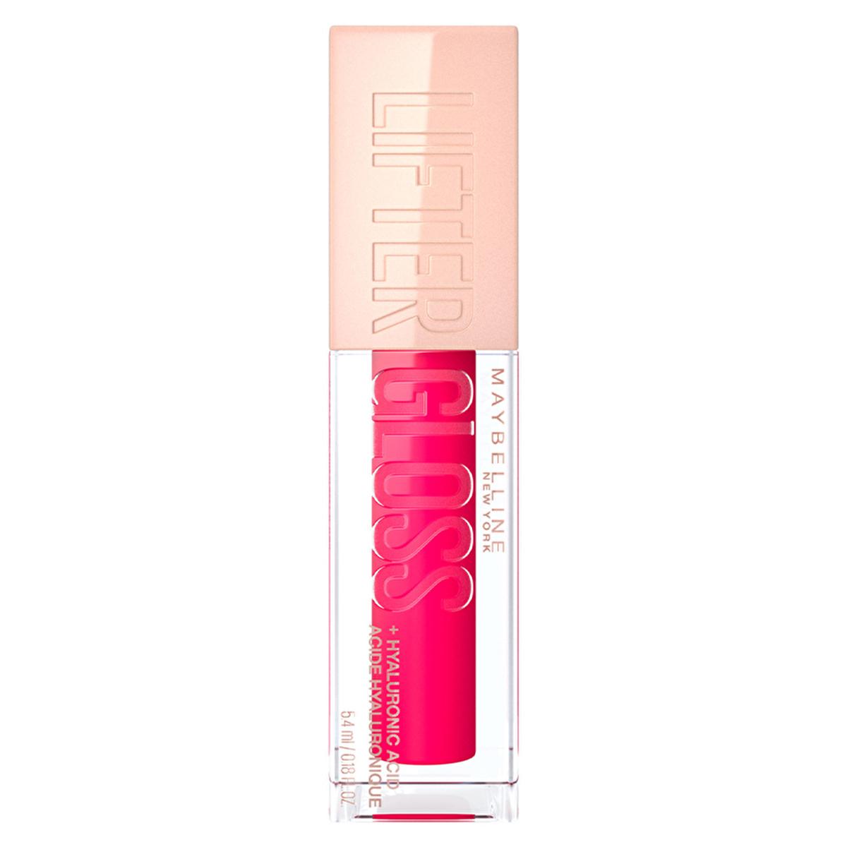 Maybelline Lifter Gloss - Moisturizing & Lifting Lip Gloss with Hyaluronic Acid, Non-Sticky Formula by Beauty Care Bag
