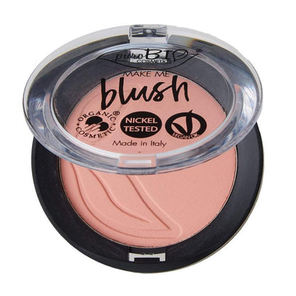 Purobio Mineral Blush 02: Natural, Organic Blush for Sensitive Skin & Pregnancy Safe Ð Healthy Color & Definition by Beauty Care Bag