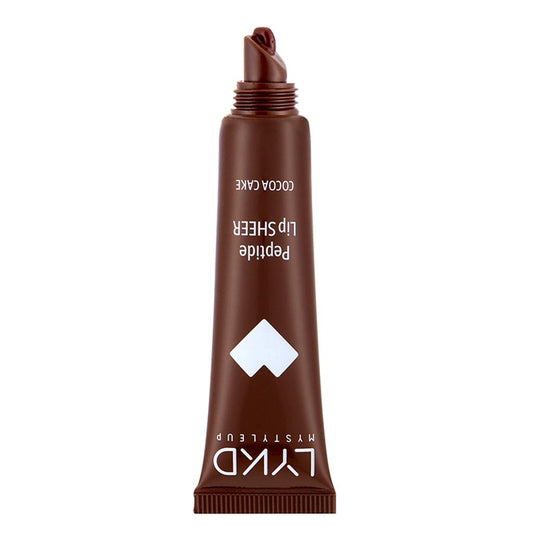 LYKD Peptide Lip Sheer Gloss 199 Cocoa Cake for Hydrated Lips by Beauty Care Bag