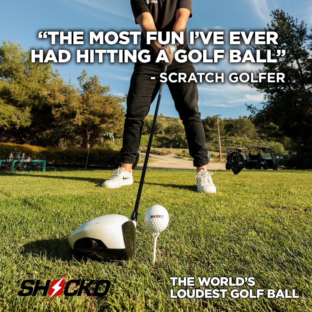 MEGA PACK (4 Red + 4 White) - SHOCK'D Golf Balls by SHOCK'D Golf Balls