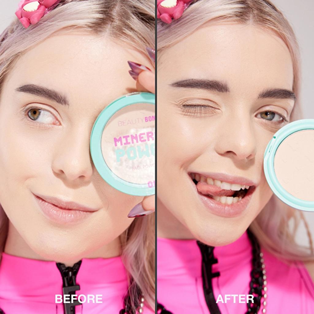 Beauty Bomb Mineral Powder 01 Matte Finish for Oily Skin by Beauty Care Bag