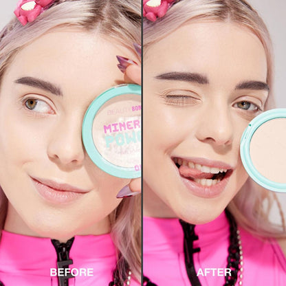 Beauty Bomb Mineral Powder 01 Matte Finish for Oily Skin by Beauty Care Bag