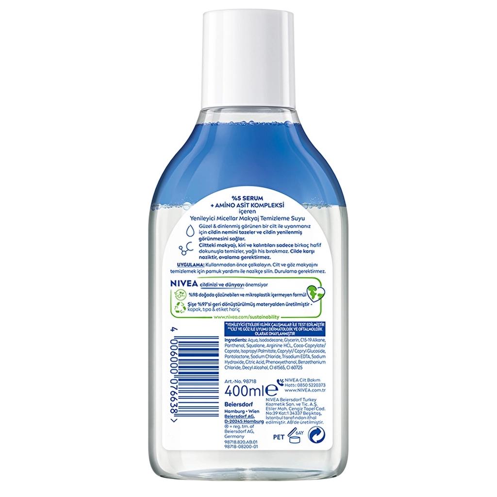 Nivea Regenerating Micellar Water with Serum 400 ml by Beauty Care Bag