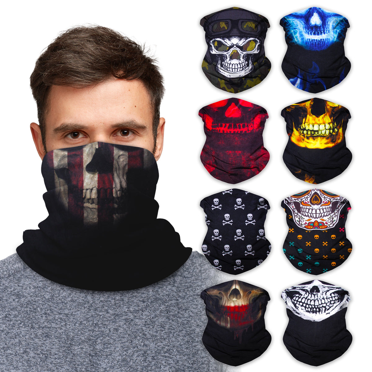 Festival Neck Gaiter (9 Pack) by SoJourner