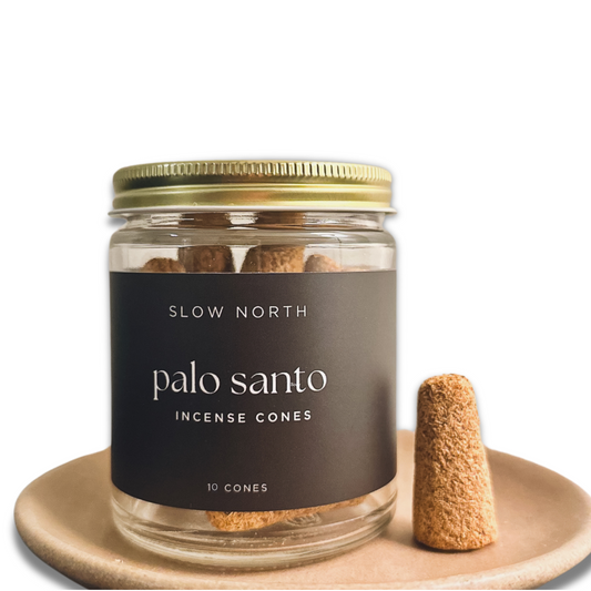 Palo Santo Incense Cones by Slow North