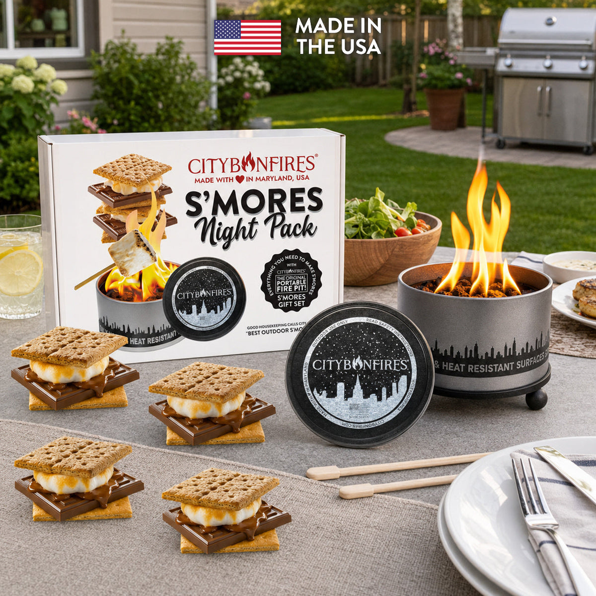 S'mores Night Pack by City Bonfires