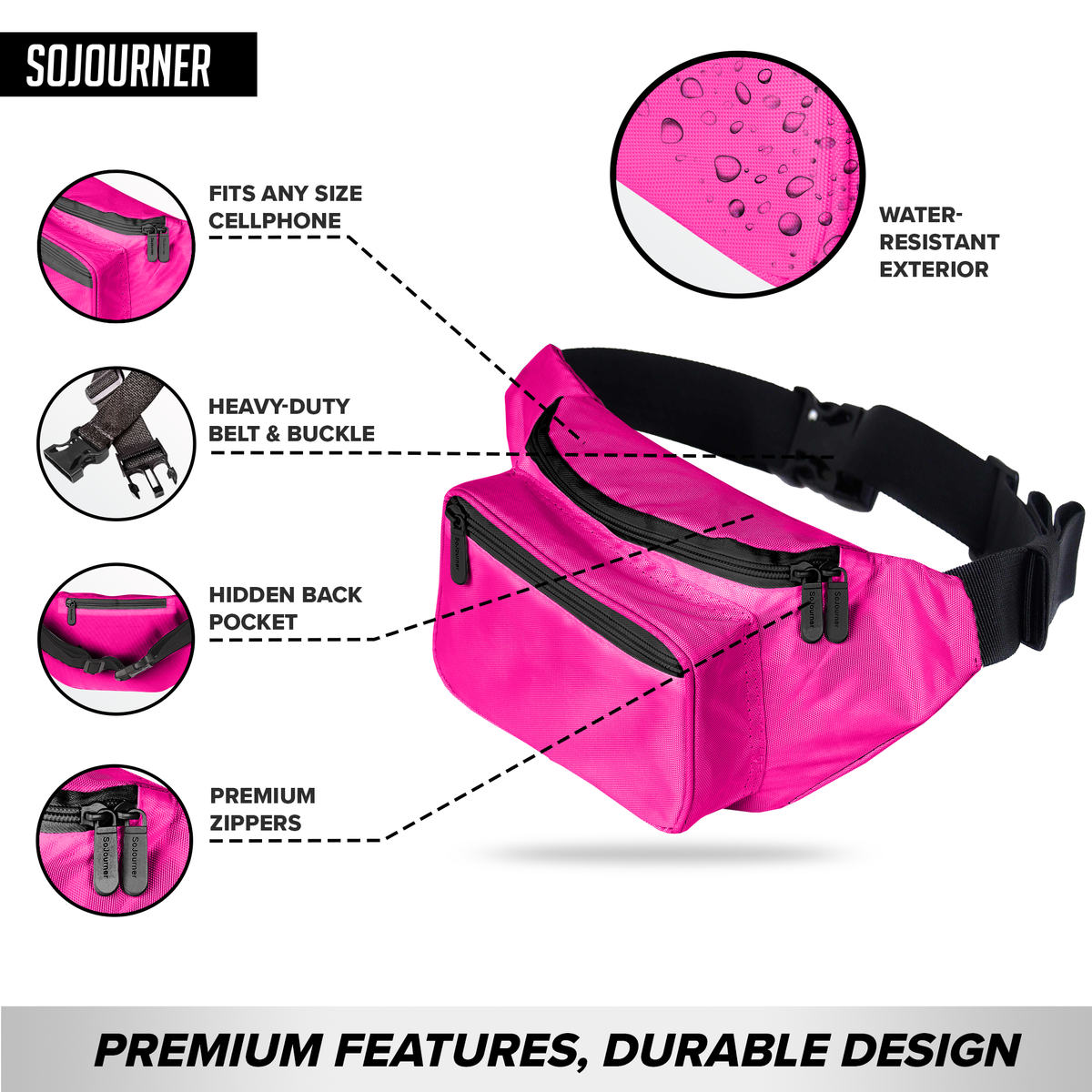 Fanny Pack (Solids) by SoJourner