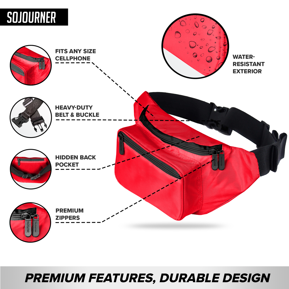 Fanny Pack (Solids) by SoJourner