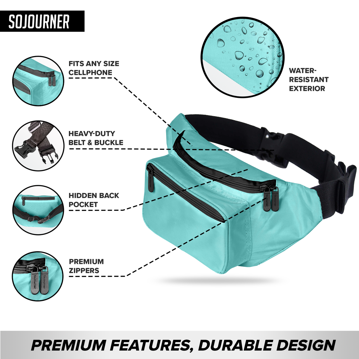 Fanny Pack (Solids) by SoJourner