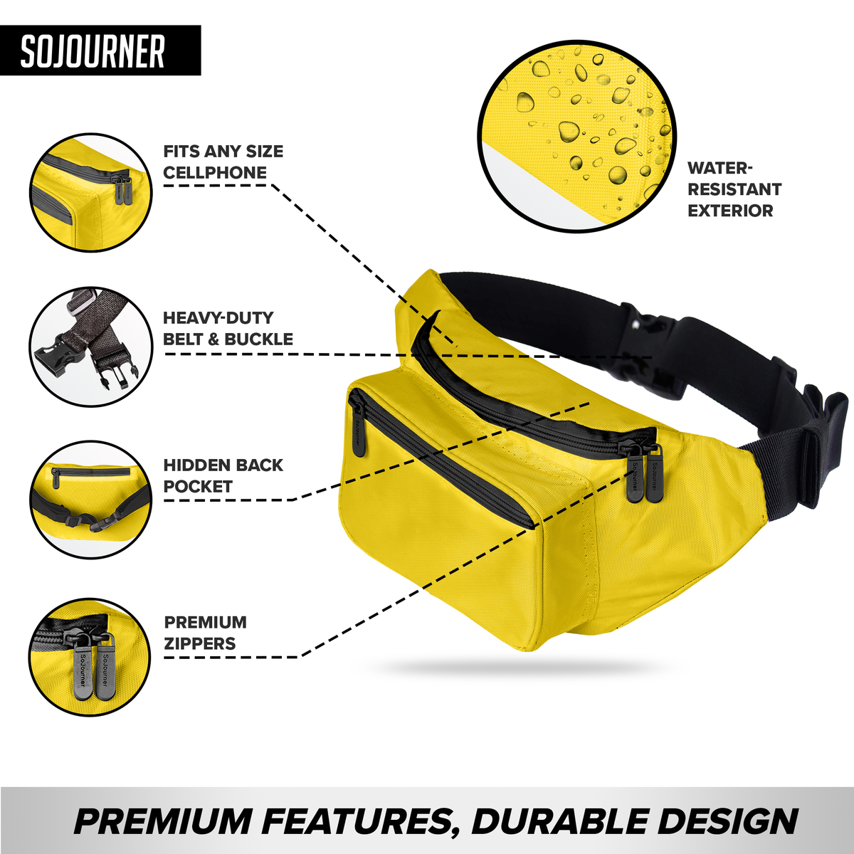 Fanny Pack (Solids) by SoJourner