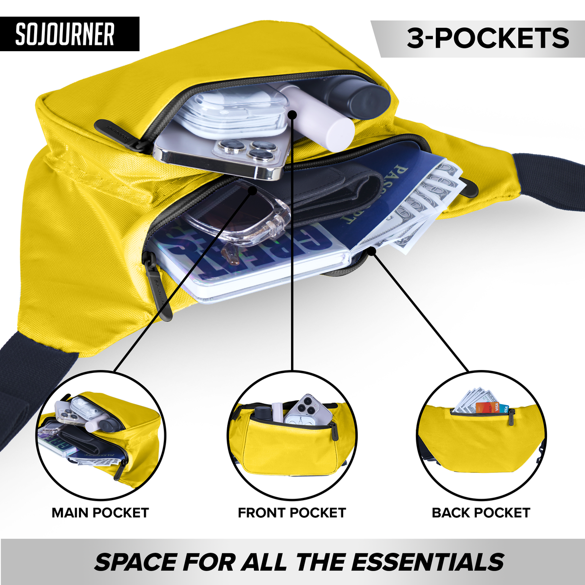 Fanny Pack (Solids) by SoJourner