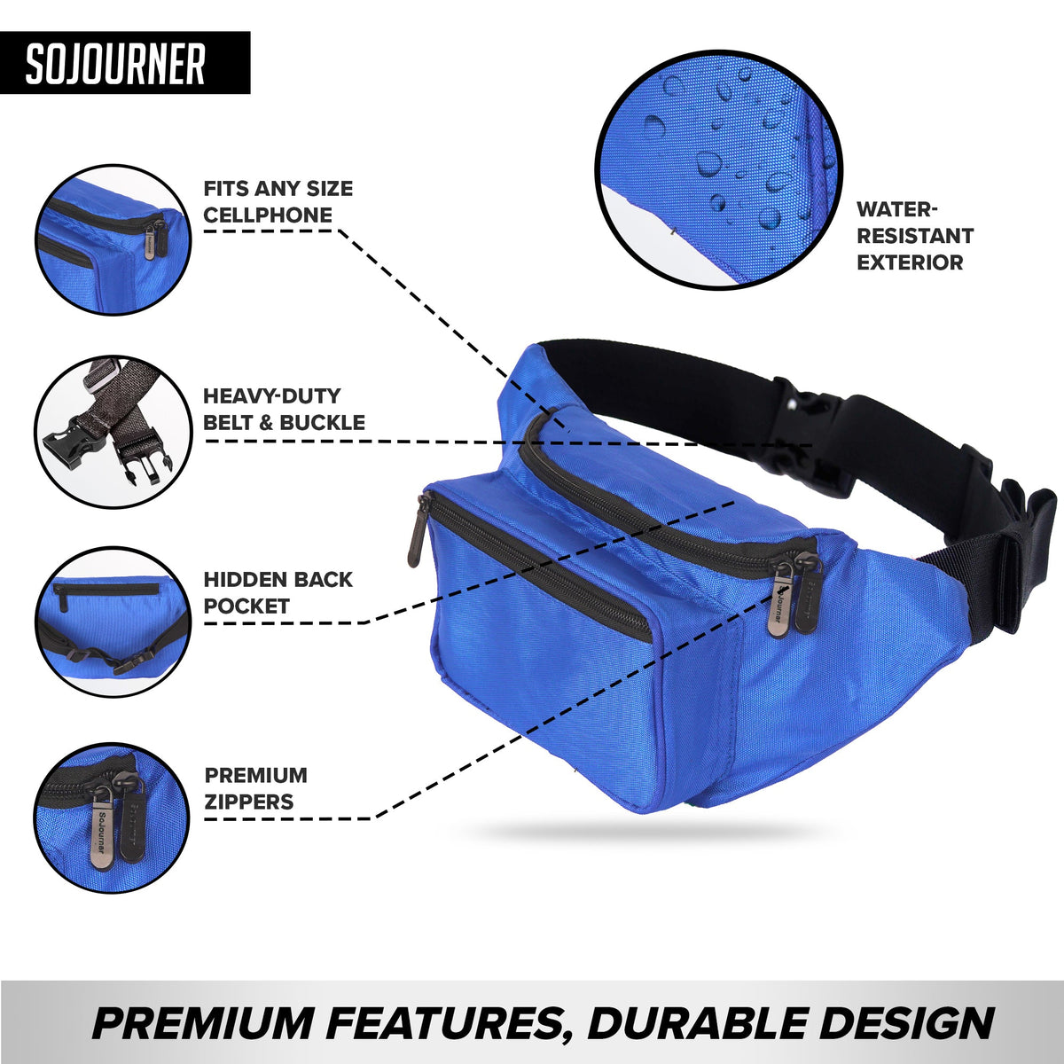 Fanny Pack (Solids) by SoJourner