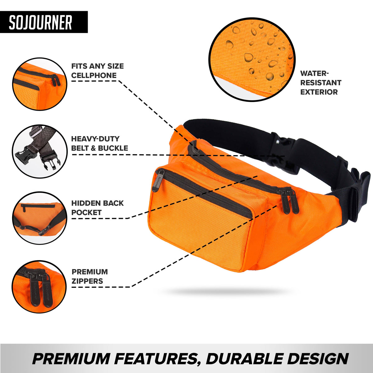Fanny Pack (Solids) by SoJourner