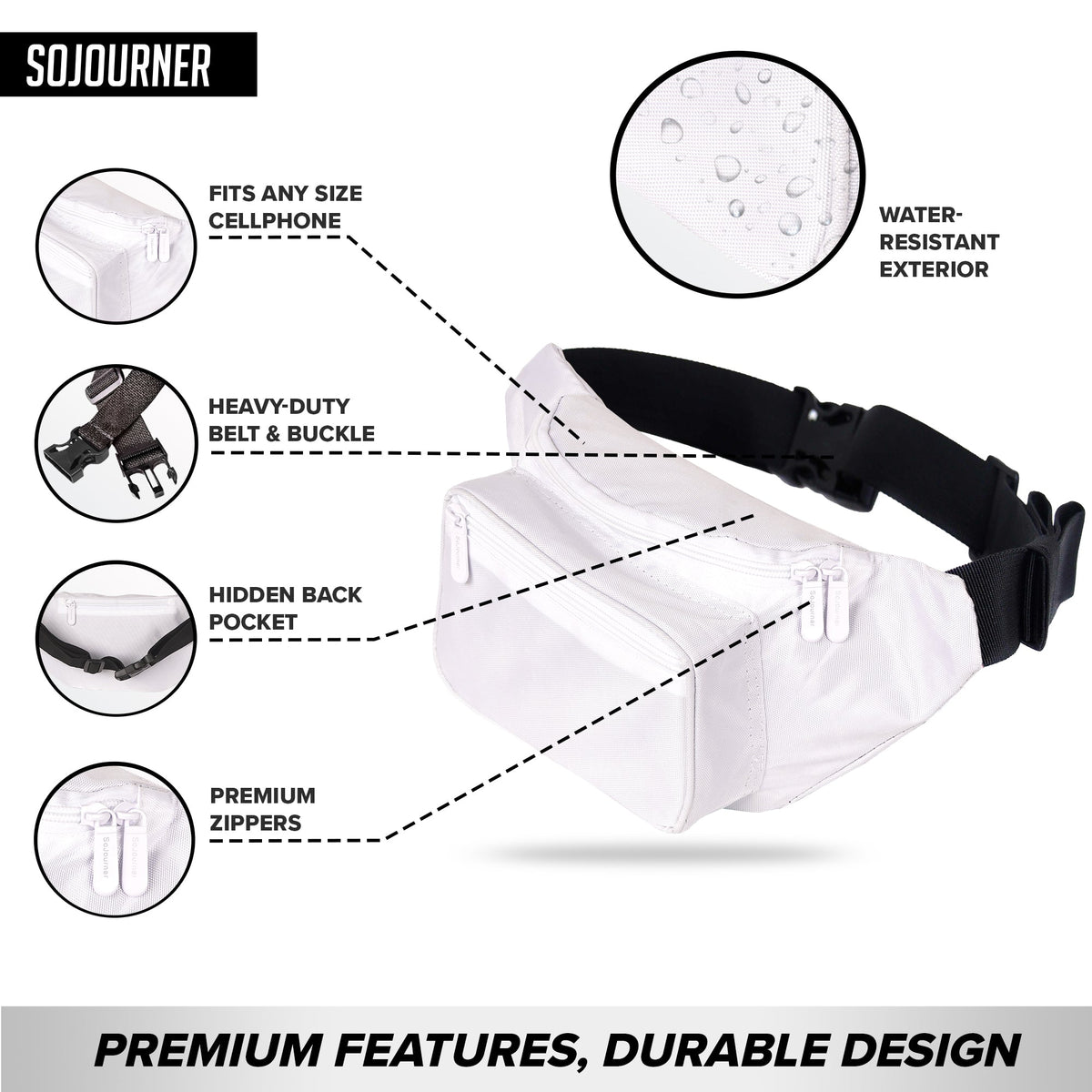 Fanny Pack (Solids) by SoJourner