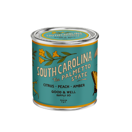 South Carolina State Candle by Good & Well Supply Co.