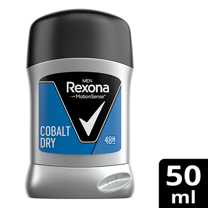 Rexona Men Cobalt Dry Antiperspirant Deodorant Stick - 48 Hour Protection, MotionSense Technology by Beauty Care Bag