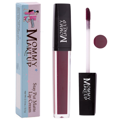 Stay Put matte liquid lip cream in Madonna