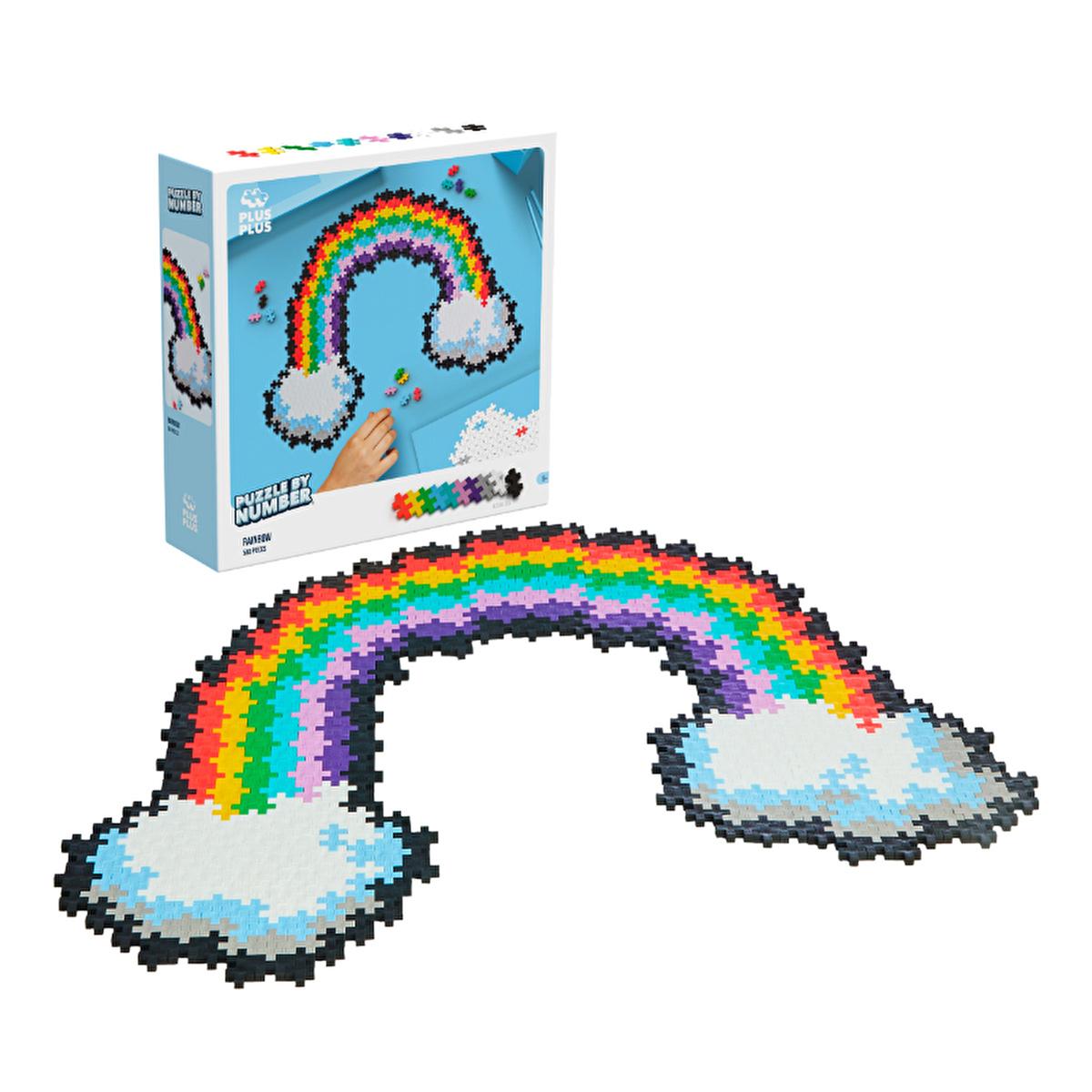Plus Plus - 500 Piece Rocket Puzzle Toy for Kids - Educational Puzzle Game Enhancing Creativity and Problem-Solving Skills by Beauty Care Bag