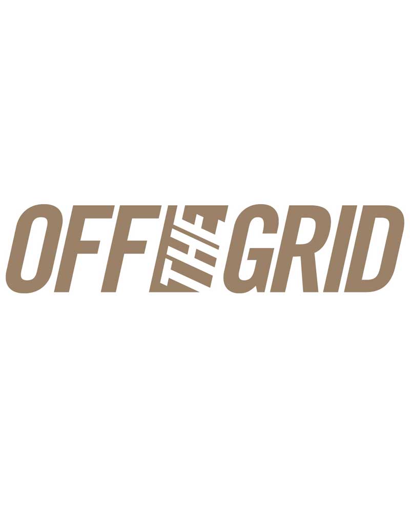 OFF THE GRID Solid Logo Decal - 7 Colors by Off The Grid Surplus