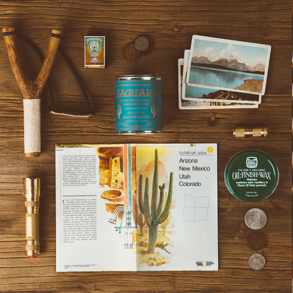 Saguaro National Park Candle by Good & Well Supply Co.