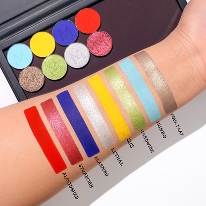 Eyeshadow Lineup by Makeup A Murder, INC