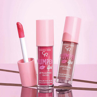 Golden Rose lip plumping gloss No 206 with ginger oil