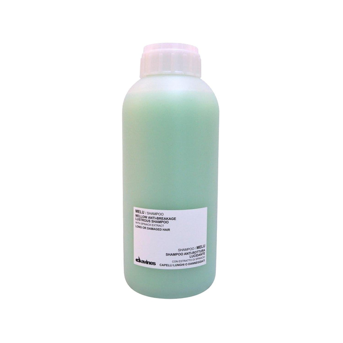 Davines Melu Mellow Shampoo - 1000ml Nourishing & Shine Enhancing Hair Care for Damaged Hair by Beauty Care Bag