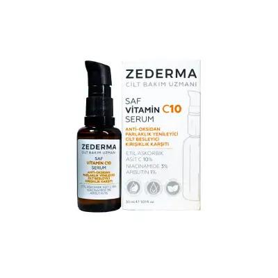 Zederma Saf Vitamin C10 brightening serum, 30ml