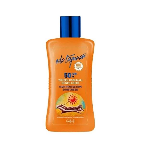 Eda Ta_põnar Sunscreen Lotion SPF 50 - High Protection for Fair Skin, 200ml by Beauty Care Bag