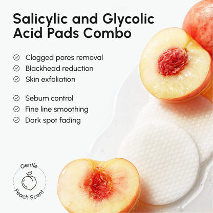 Glycolic and salicylic peel pads – view 3