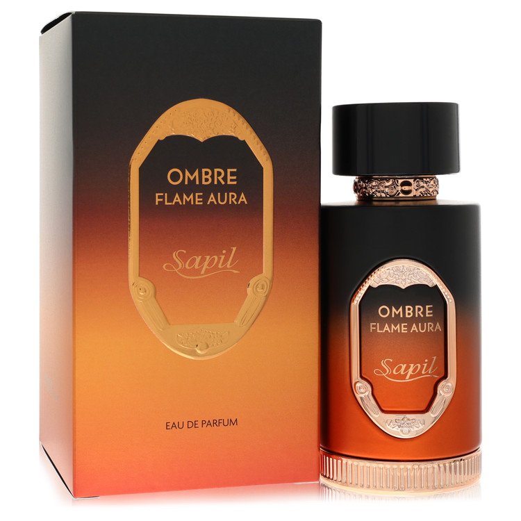 Sapil Ombre Flame Aura by Sapil Eau De Parfum Spray (Unisex) 3.4 oz for Men by Avera Group