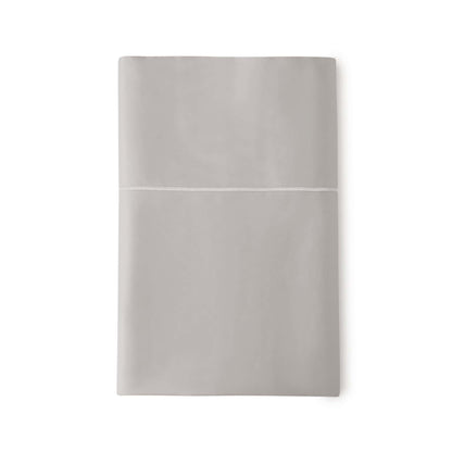 Whisper Organics 300 TC organic sateen flat sheet in Classic Grey