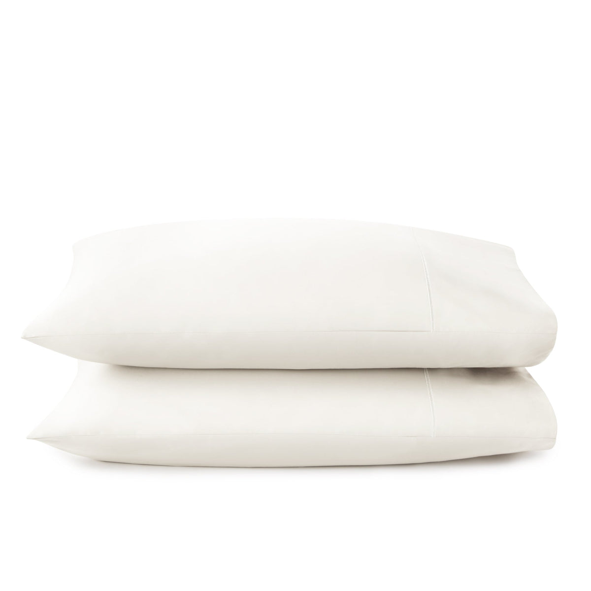 Whisper Organics 300 TC organic sateen pillowcase set in Natural, view 2