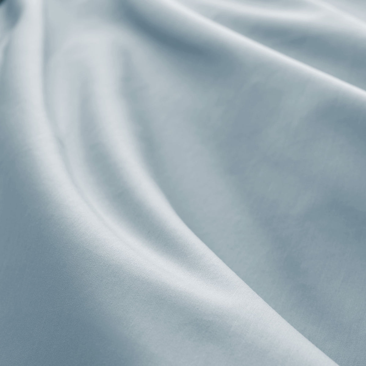Sateen fabric detail of Whisper Organics 300 TC organic sateen pillowcase set