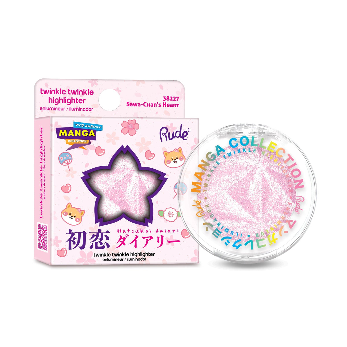 RUDE Manga Collection Twinkle Twinkle Highlighter - Sawa-Chan's Heart by Avera Group