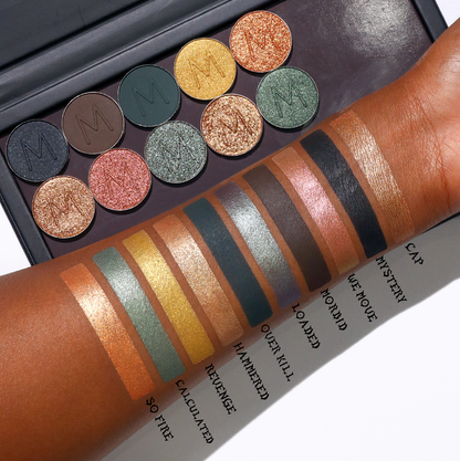 Eyeshadow Lineup by Makeup A Murder, INC
