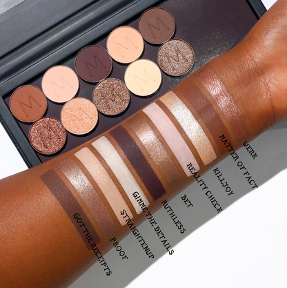 Eyeshadow Lineup by Makeup A Murder, INC