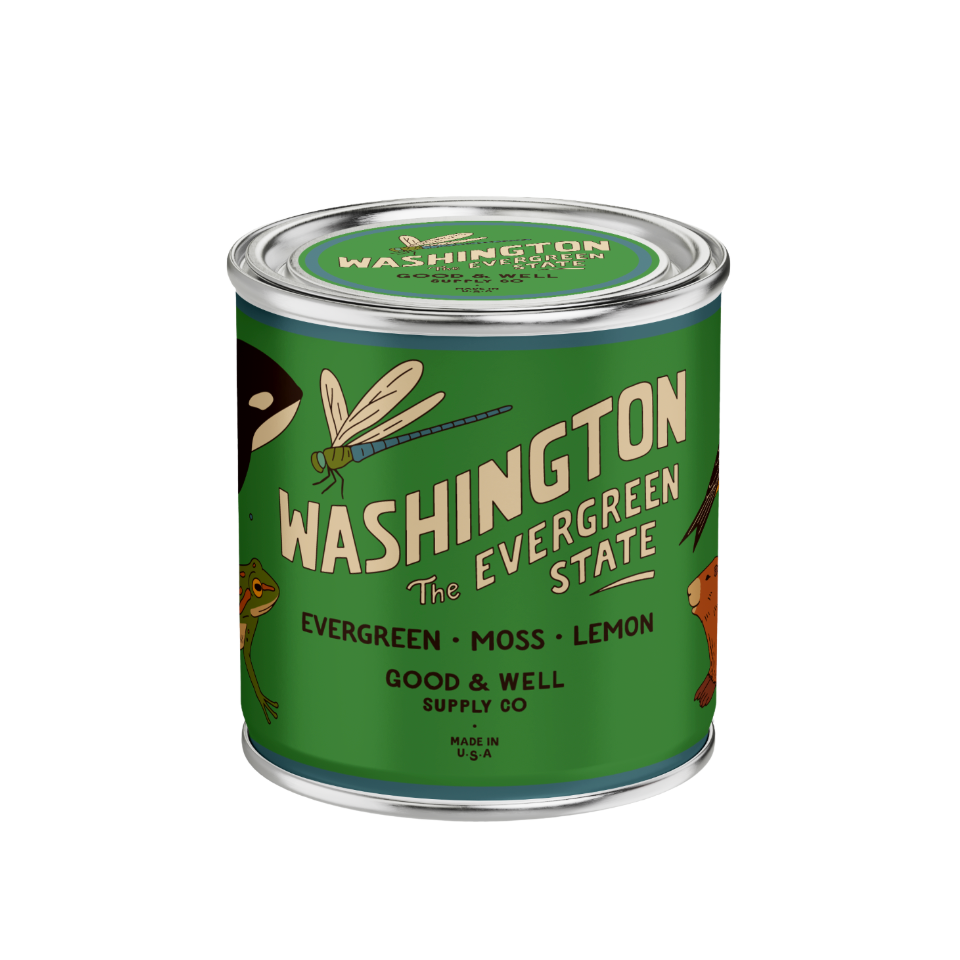 Washington State Candle by Good & Well Supply Co.