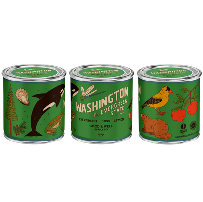 Washington State Candle by Good & Well Supply Co.