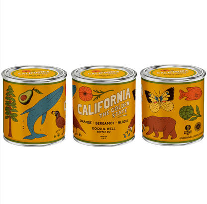 California State Candle by Good & Well Supply Co.