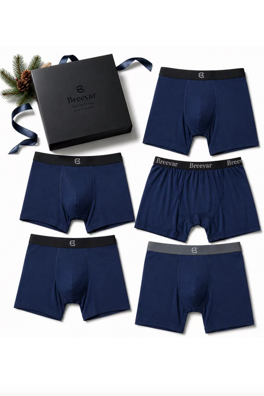 The Essential 5 Boxer Brief Gift Box by Breevar