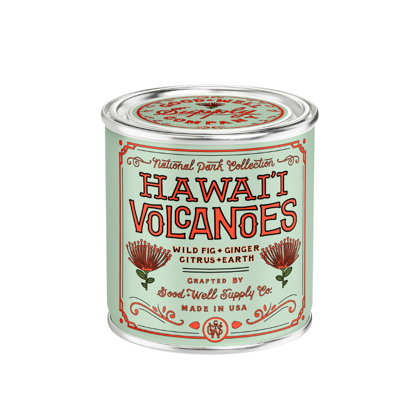 Hawai'i Volcanoes National Park Candle by Good & Well Supply Co.