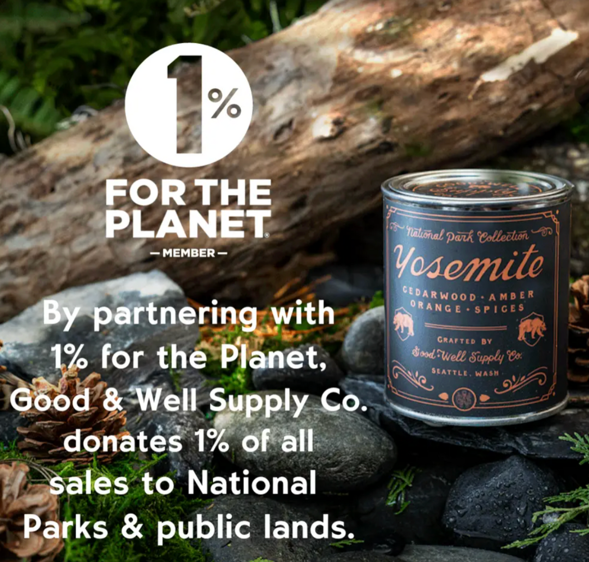 Petrified Forest National Park Candle by Good & Well Supply Co.