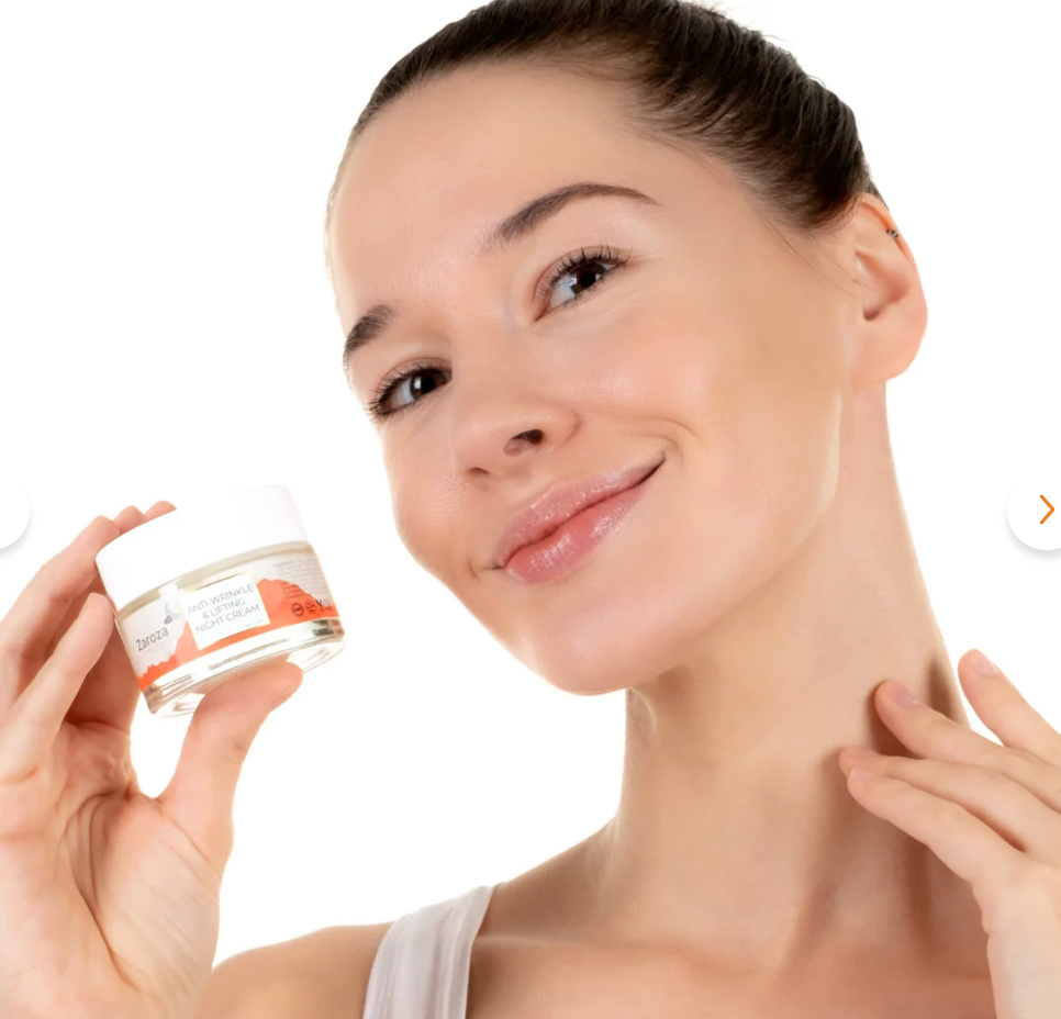 Zaroza Retinol Night Cream 50ml | Anti-Wrinkle, Lifting & Moisturizing Face Cream with Shea Butter, Hyaluronic Acid & Collagen Support by Beauty Care Bag