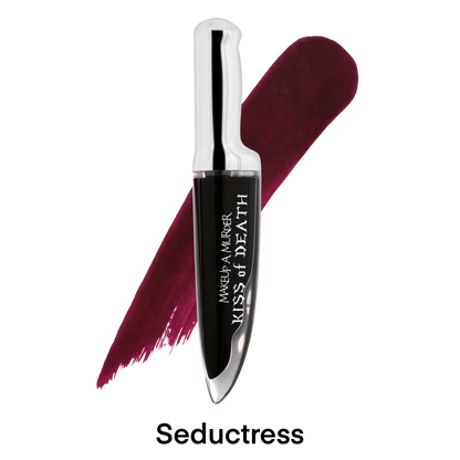 KISS of DEATH Bloody Lip Stains by Makeup A Murder, INC