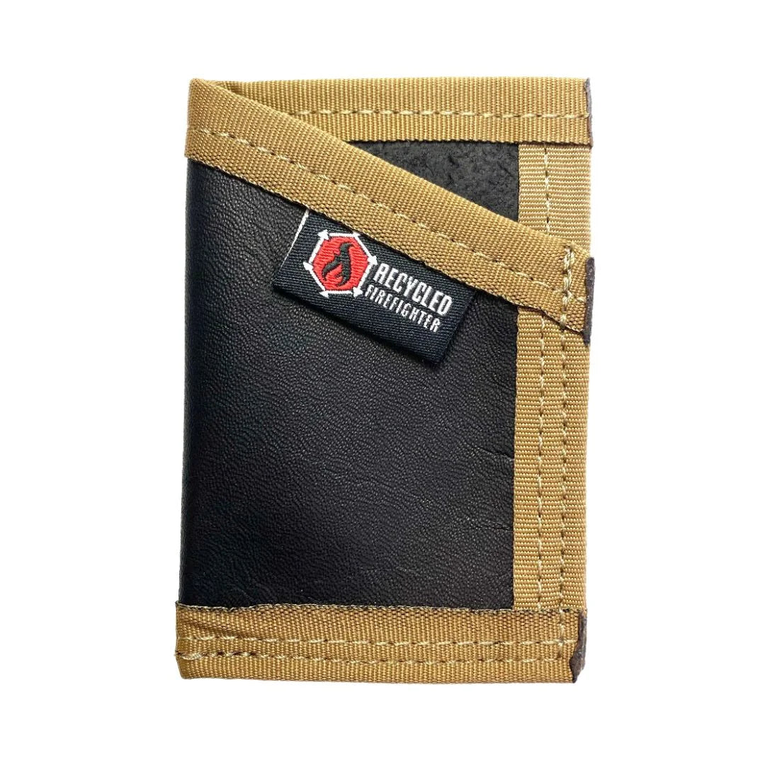 Sergeant Wallet - Combat Boot Leather Edition by Recycled Firefighter
